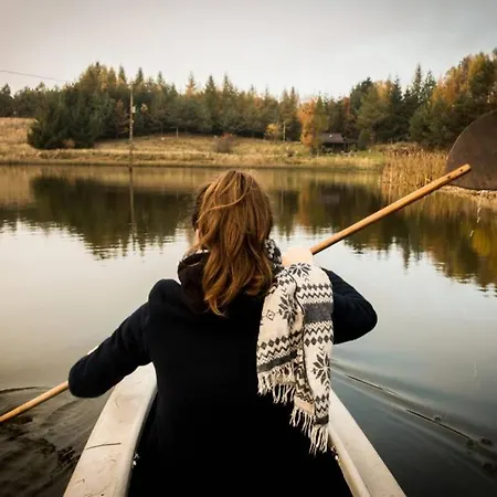 Chalet Hut In The Mid. Of Nowhere + Priv Pond+3 Ha Darzkowo